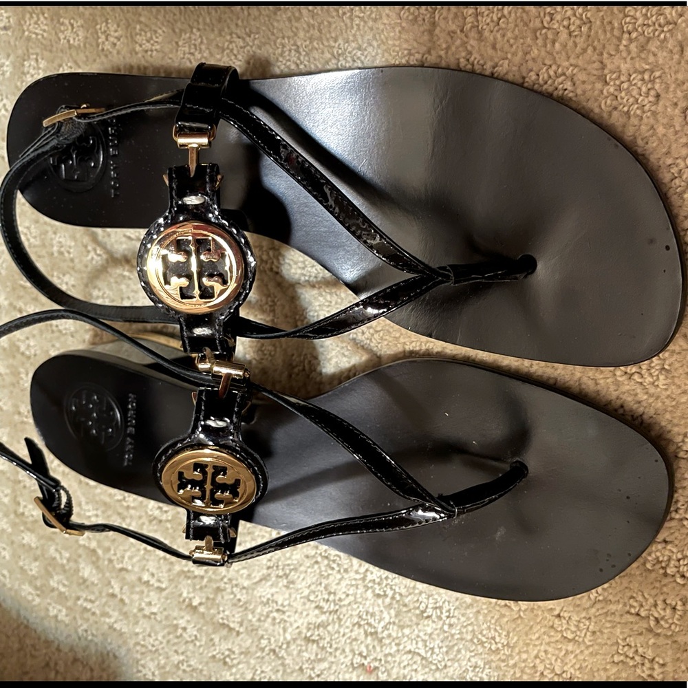 Tory Burch black sandals